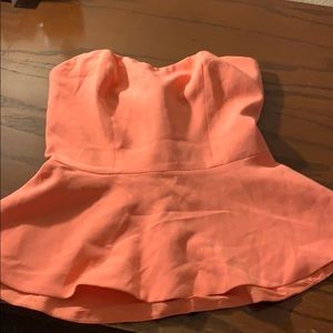 Cute coral top